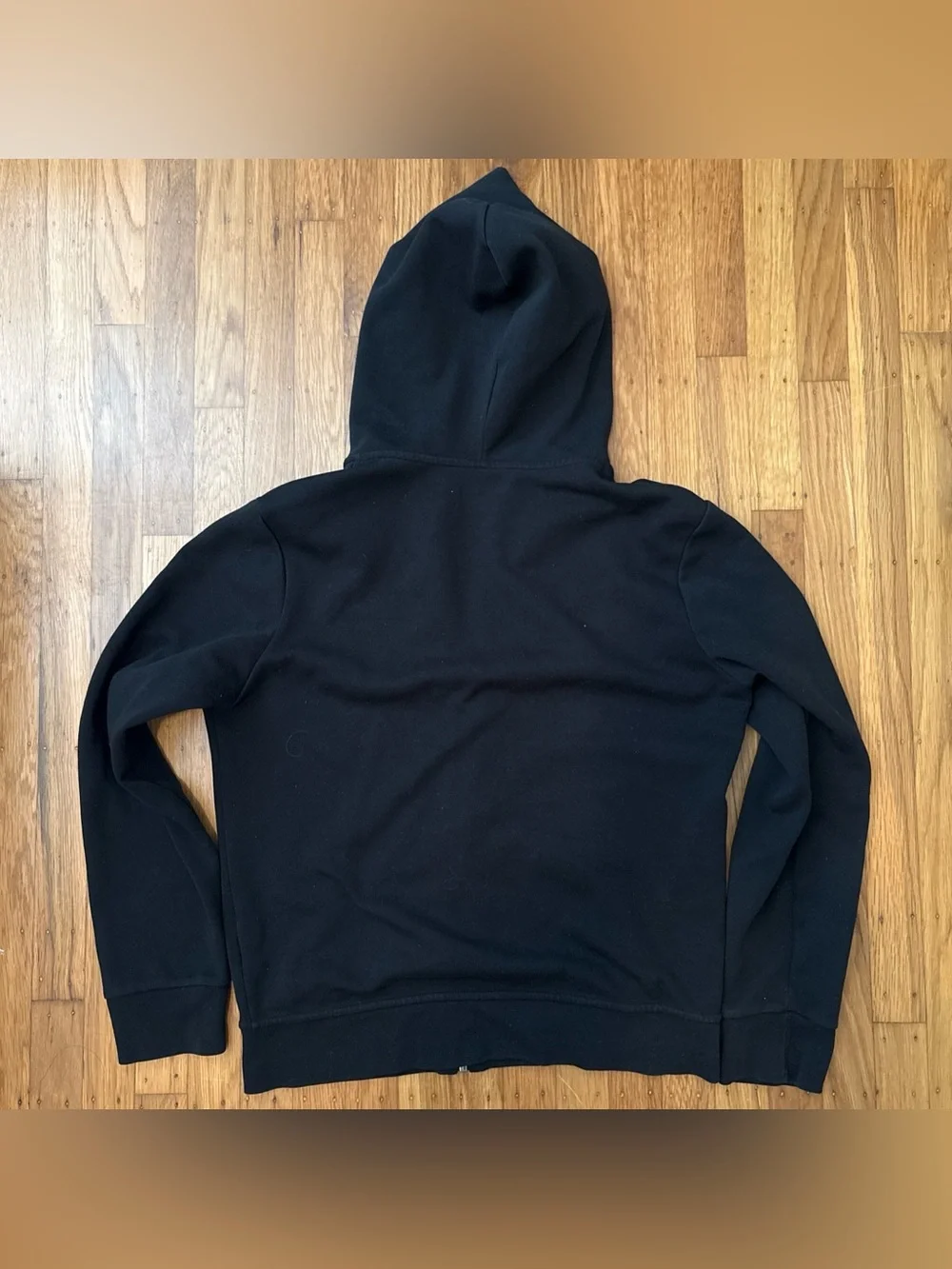 Polo by Ralph Lauren Black Full-Zip Hooded Sweater